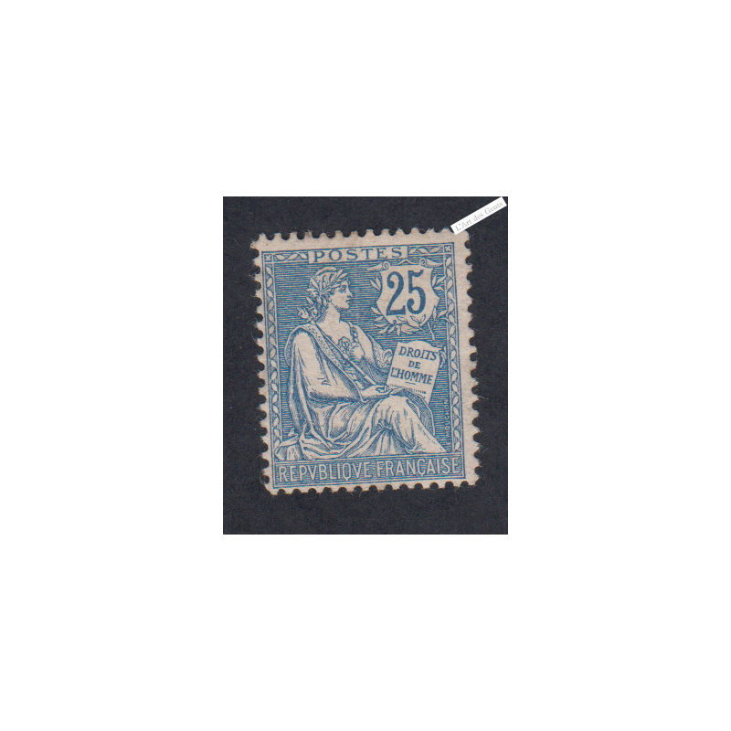 Timbre - n°127 - Mouchon retouché - 1902 - Neuf**  Signé cote 525  Euros lartdesgents