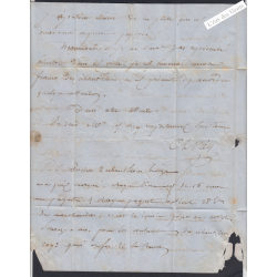 Paire Timbres n°10 sur lettre Oblitération étoile, cote 325 Euros lartdesgents.fr