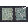 2 Timbres Monaco n°44 et 47-  Neufs** - cote 70 Euros Lartdesgents.fr