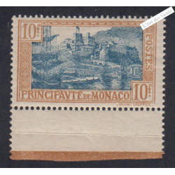 Timbre Monaco n°103 bord de feuille -  Neuf** - cote 72 Euros Lartdesgents.fr
