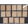 14 Timbres Monaco n°140 à 153 -  Neufs avec charnières - cote 103 Euros Lartdesgents.fr