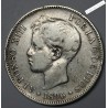 Espagne : 5 Pesetas 1896 ALPHONSE XIII, lartdesgents.fr