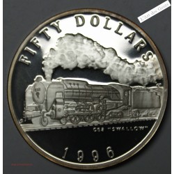 1996 Proof 50$ - C62 SWALLON - Marshall Islands , lartdesgents.fr