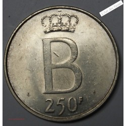 250 frs 1976 BELGIQUE - Roi Baudoin , lartdesgents.fr