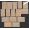15 Timbres Monaco n°185 à n°199 -  Neufs - cote 326 Euros Lartdesgents.fr