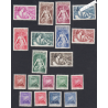 19 Timbres Monaco n°215 à n°233 - année 1941 -  Neufs** - cote 196 Euros Lartdesgents.fr
