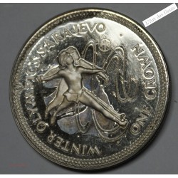 1 CROWN 1984 ARGENT - 28g - ISLE OF MAN, lartdesgents.fr