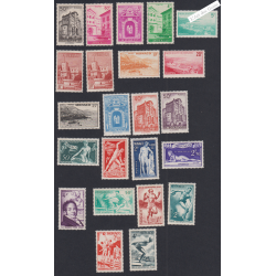 23 Timbres Monaco n°307 à...