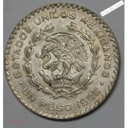 1966 Mexico 1 Peso Silver Coin – .100 Silver, lartdesgents.fr