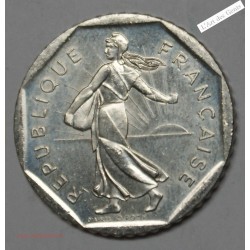 2 Francs 1990 Semeuse SPL, lartdesgents.fr