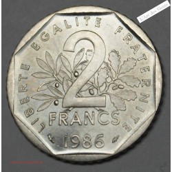 2 Francs 1986 Semeuse SPL+, lartdesgents.fr