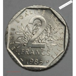 2 Francs 1985 Semeuse SPL, lartdesgents.fr