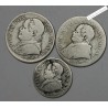 2X 1 lira 1866, 10 soldi 1867, 5 soldi 1867 PIUS IX, lartdesgents.fr