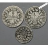 2X 1 lira 1866, 10 soldi 1867,PIUS IX, lartdesgents.fr