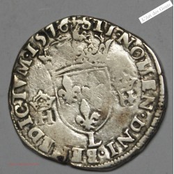 TESTON 1574 L BAYONNE - HENRI III - Col fraisé , lartdesgents.fr