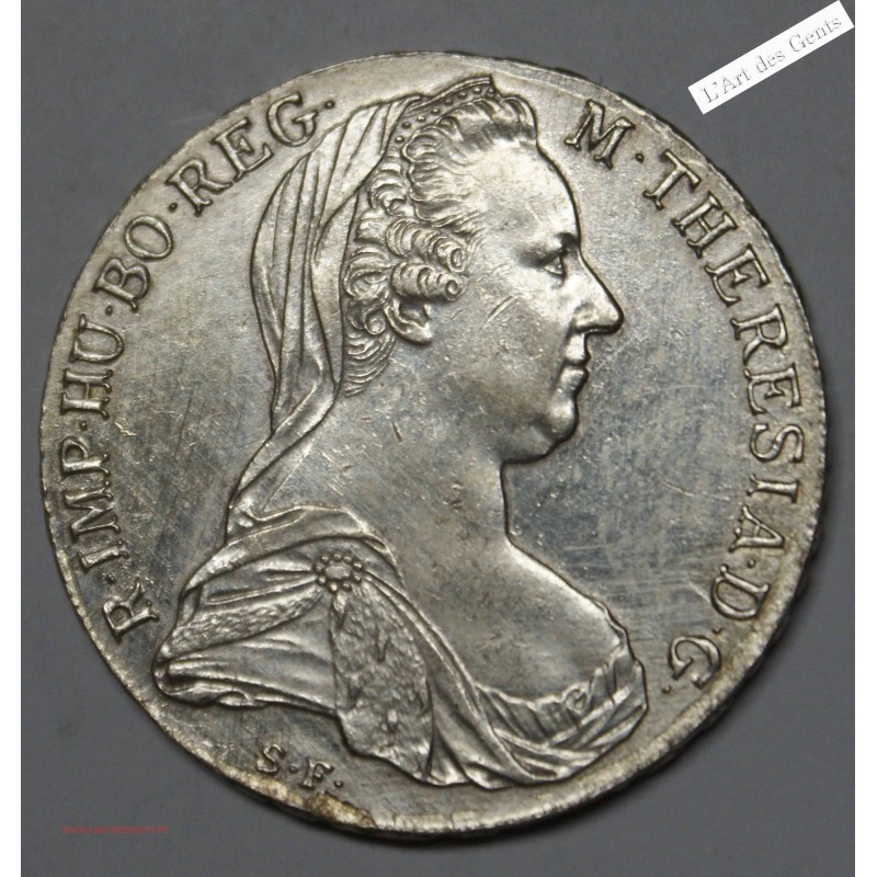 Thaler 1780.x Marie-Thérèse neuve , lartdesgents.fr