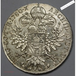 Thaler 1780.x Marie-Thérèse neuve , lartdesgents.fr