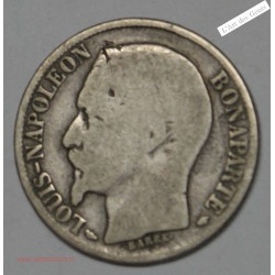 1 franc 1852 A  Napoléon tête nue, lartdesgents.fr