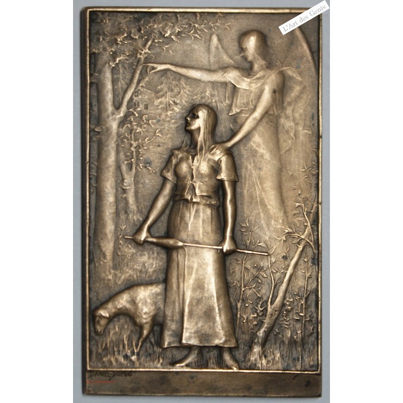 Médaille "Jeanne d'Arc Libératrice du territoire"  par Daniel Dupuis, lartdesgents.fr