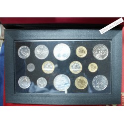 Coffret 1 c. à 100 frs., 1989 (Montesquieu) Monnaie de Paris, FDC, lartdesgents.fr