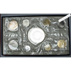 Coffret 1 c. à 50 frs., 1974 Monnaie de Paris, FDC, lartdesgents.fr