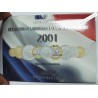 Coffret 1 c. à 20 frs., 2001 Monnaie de Paris, BU, FDC, lartdesgents.fr