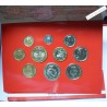 Monaco. Coffret, série Monnaie de Paris de 1995, de 1 centime à 20 Francs. FDC