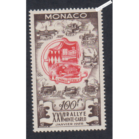 Timbres Monaco n°420 - Année 1955 - Neufs** Cote 135 Euros - Lartdesgents.fr