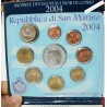 COFFRET BU - 1 cent à 2€  2004 + 5€ - SAN MARINO, lartdesgents.fr