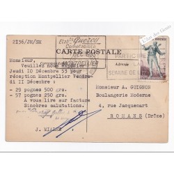 CPA 34 MONTPELLIER - Très rare et Belle carte - Le Meilleur Café c'est Quercy - Belle publicité, lartdesgents.fr