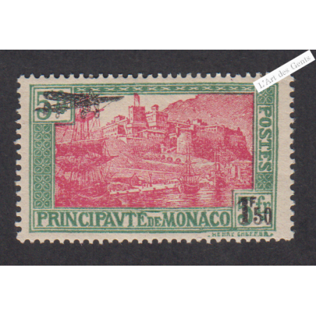 Timbre Poste Aérienne Monaco n°1 - Année 1933 - Neuf** Cote 87 Euros - Lartdesgents.fr