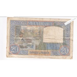 20 Francs Science et Travail 4-12-1941 – France  , lartdesgents.fr