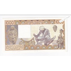 Mali 1000 francs 1986 N° M.013 968269 BCEAO P406Dg, lartdesgents.fr