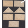 7 Timbres Poste Aérienne Monaco n°59 à n°65 - Année1955-1956 - cote 128 Euros lartdesgents.fr