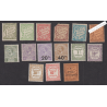 15 Timbres-Taxe Monaco n°1 à n°17 - Année1905-1925 - cote 124 Euros lartdesgents.fr