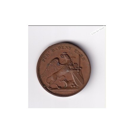 Medaille - Baden Leopold Für Treuen Dienst im Kriege, lartdesgents.fr
