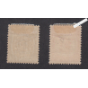 2 Timbres-Taxe Monaco n°27 et n°28 - Année1932 - Neufs* cote 235 Euros lartdesgents.fr