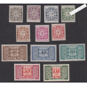 12 Timbres-Taxe Monaco n°29 à n°39 - Année1946-57 - Neufs* cote 50 Euros lartdesgents.fr