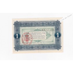 "Spécimen Annulé" Chambre de Commerce de Calais un franc 1915, lartdesgents.fr