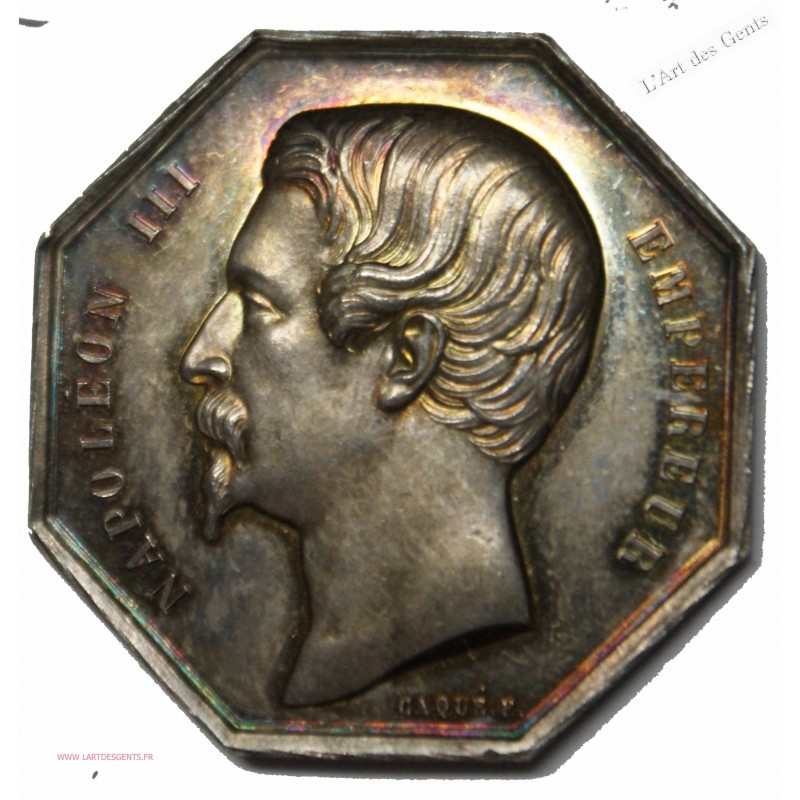 Jeton ASSURANCES LLOYD MARSEILLAIS 1845 (main),  lartdesgents.fr