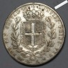 ITALIE - 5 LIRE 1844 CHARLES ALBERT, lartdesgents.fr