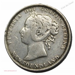 50 Cents 1882 H CANADA NEWFOUNLAND TB, lartdesgents.fr