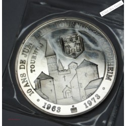Médaille argent Jumelage TOURNUS-GERMERSHEIM 1963-1973 (2), lartdesgents.fr