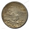 Médaille argent Prix de la dépêche 1913 par O.roty, lartdesgents.fr