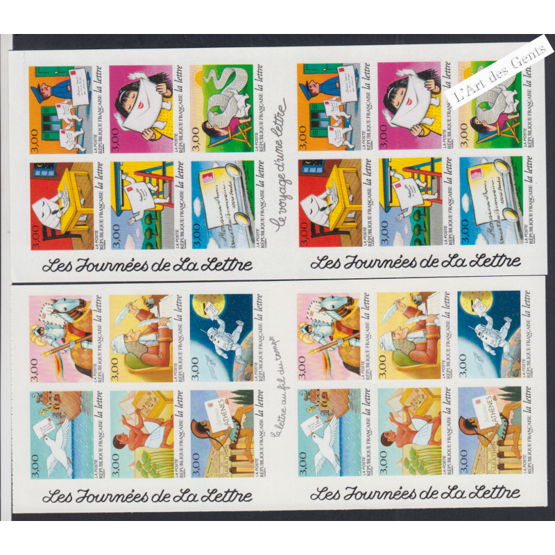 France Autoadhésifs - 2 carnets BC9 ET BC18 - 1997 et 1998 - Neufs** - lartdesgents.fr
