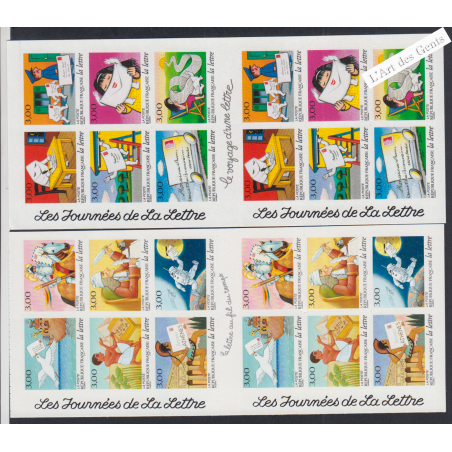 France Autoadhésifs - 2 carnets BC9 ET BC18 - 1997 et 1998 - Neufs** - lartdesgents.fr