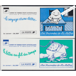 France Autoadhésifs - 2 carnets BC9 ET BC18 - 1997 et 1998 - Neufs** - lartdesgents.fr