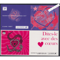 France Autoadhésifs - 2 carnets BC25 ET BC27 - 1999 et 2000 - Neufs** - lartdesgents.fr