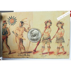 Coffret Italie, 500 lire 1992 America, 4° émissione, Rome, BU, FDC, lartdesgents.fr