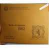 Coffret Italie 1982, série complète divisionnaire , Rome, BU, FDC, lartdesgents.fr